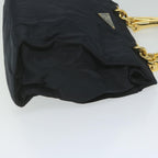 PRADA Hand Bag Nylon Navy  61835