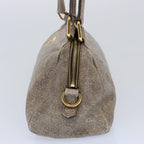 PRADA Tote Bag Leather Beige  61880