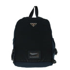 PRADA Backpack Nylon Navy  61882