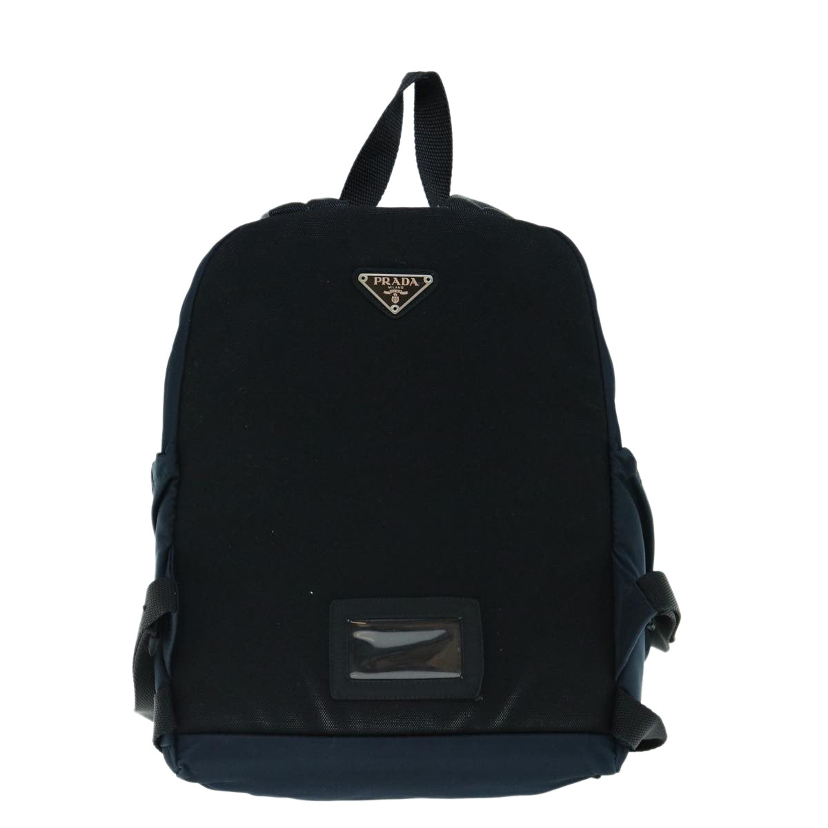 PRADA Backpack Nylon Navy  61882