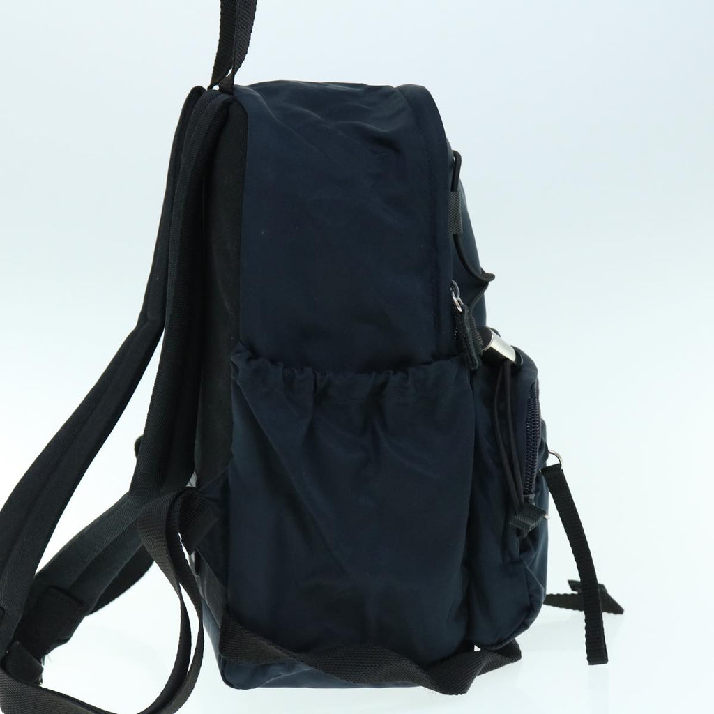 PRADA Backpack Nylon Navy  61882