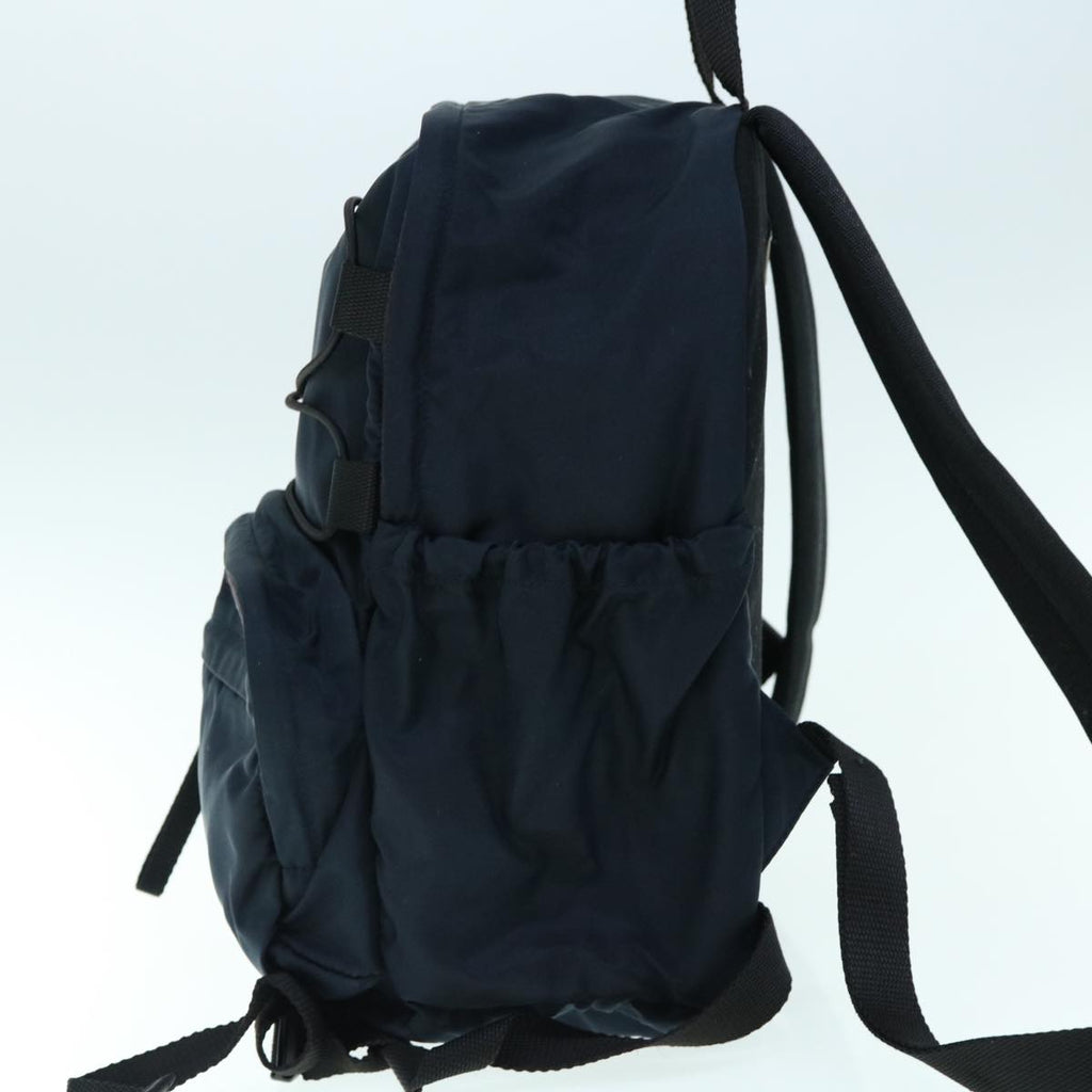 PRADA Backpack Nylon Navy  61882