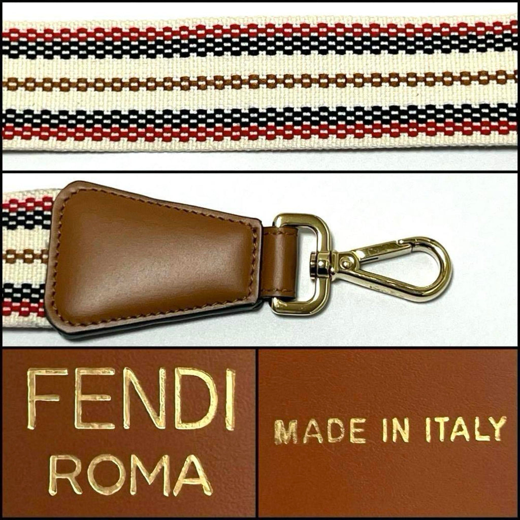 Fendi Canvas Leather Strap ()