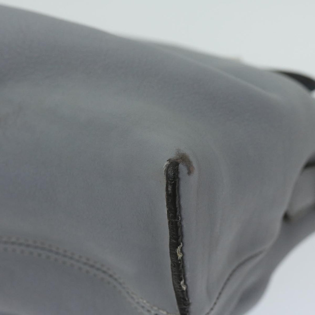 FENDI By The Way Shoulder Bag Leather Gray61939