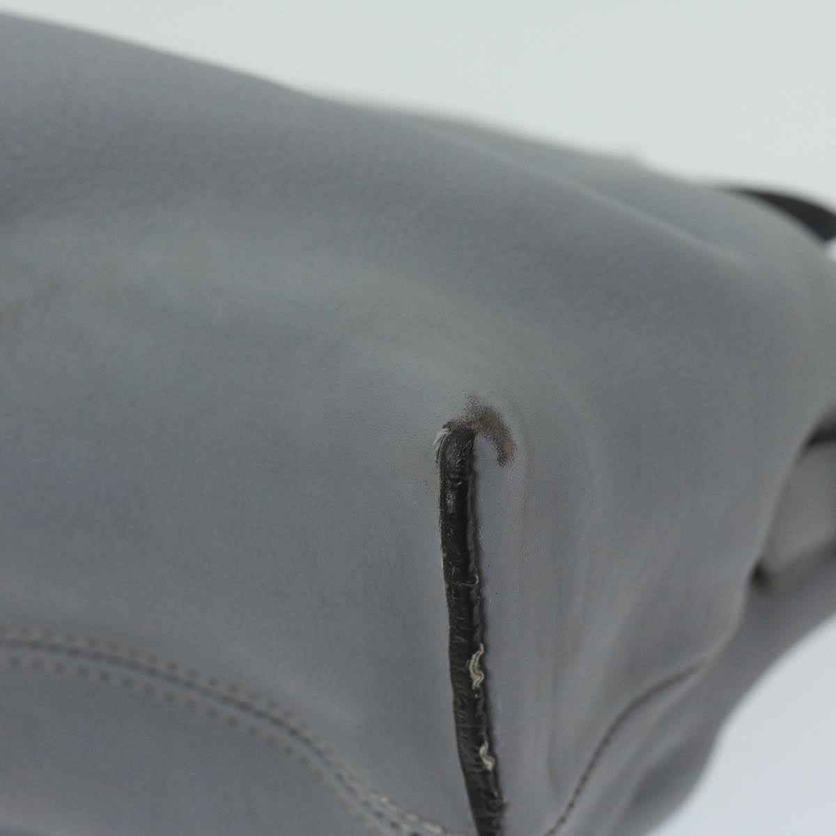 FENDI By The Way Shoulder Bag Leather Gray61939