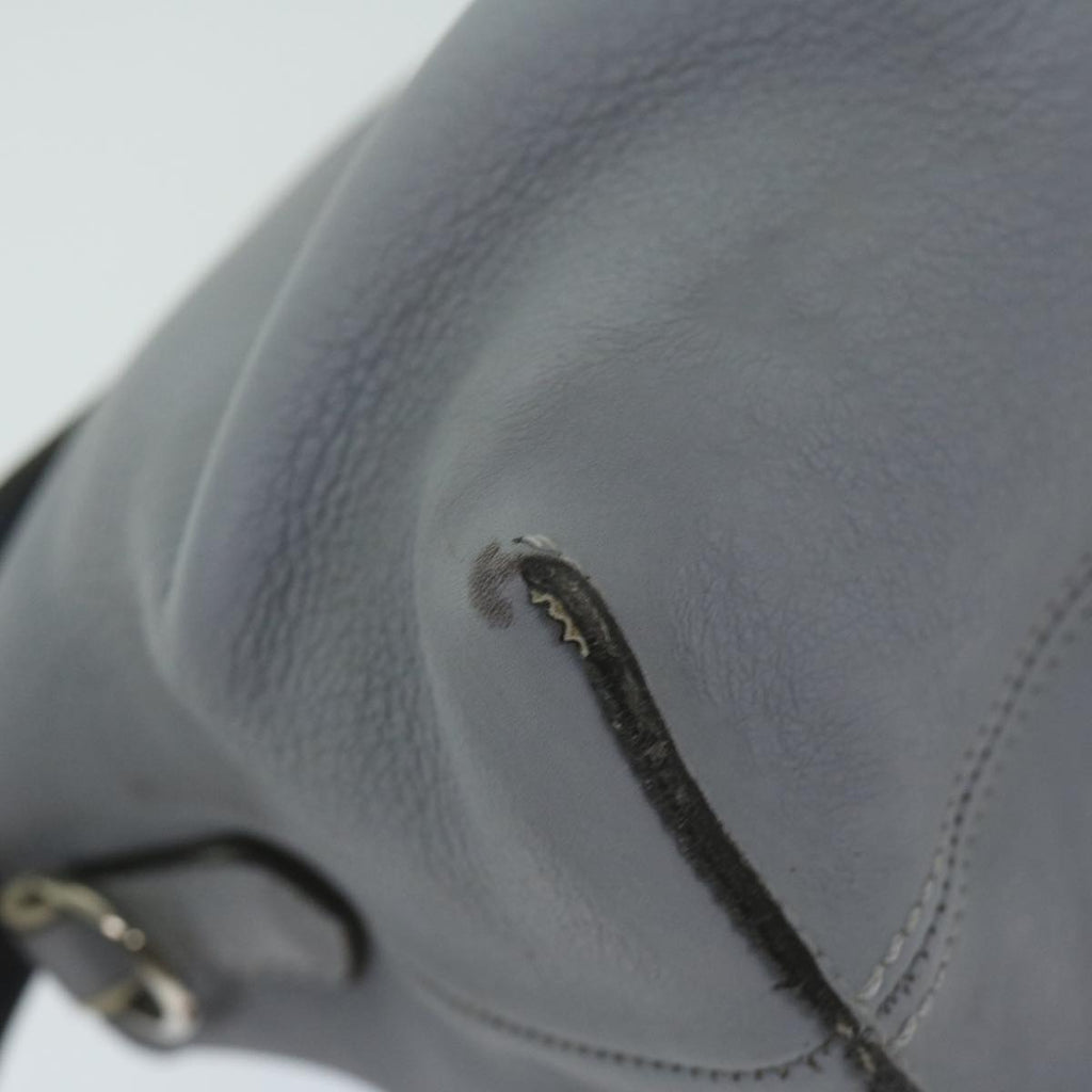 FENDI By The Way Shoulder Bag Leather Gray61939