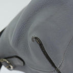 FENDI By The Way Shoulder Bag Leather Gray61939