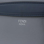 FENDI By The Way Shoulder Bag Leather Gray61939