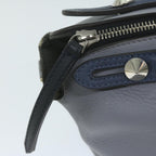 FENDI By The Way Shoulder Bag Leather Gray61939