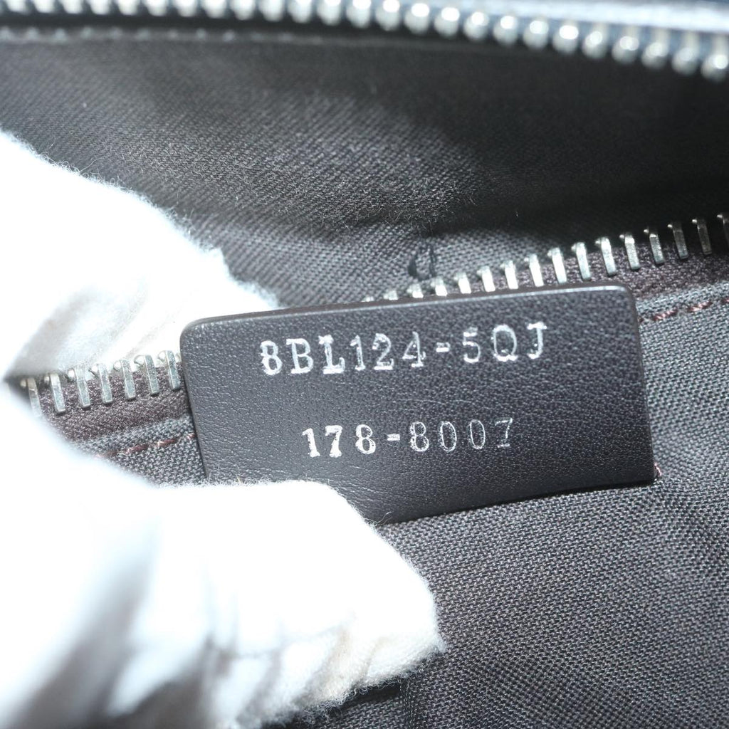 FENDI By The Way Shoulder Bag Leather Gray61939