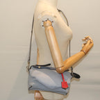 FENDI By The Way Shoulder Bag Leather Gray61939