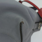 FENDI By The Way Shoulder Bag Leather Gray61939