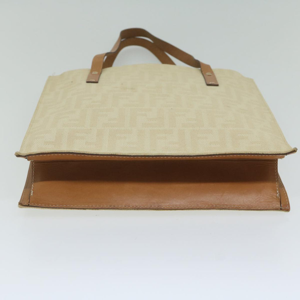 FENDI Zucca Canvas Tote Bag Beige61947