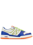 Fendi Match Low Top Sneakers Blue