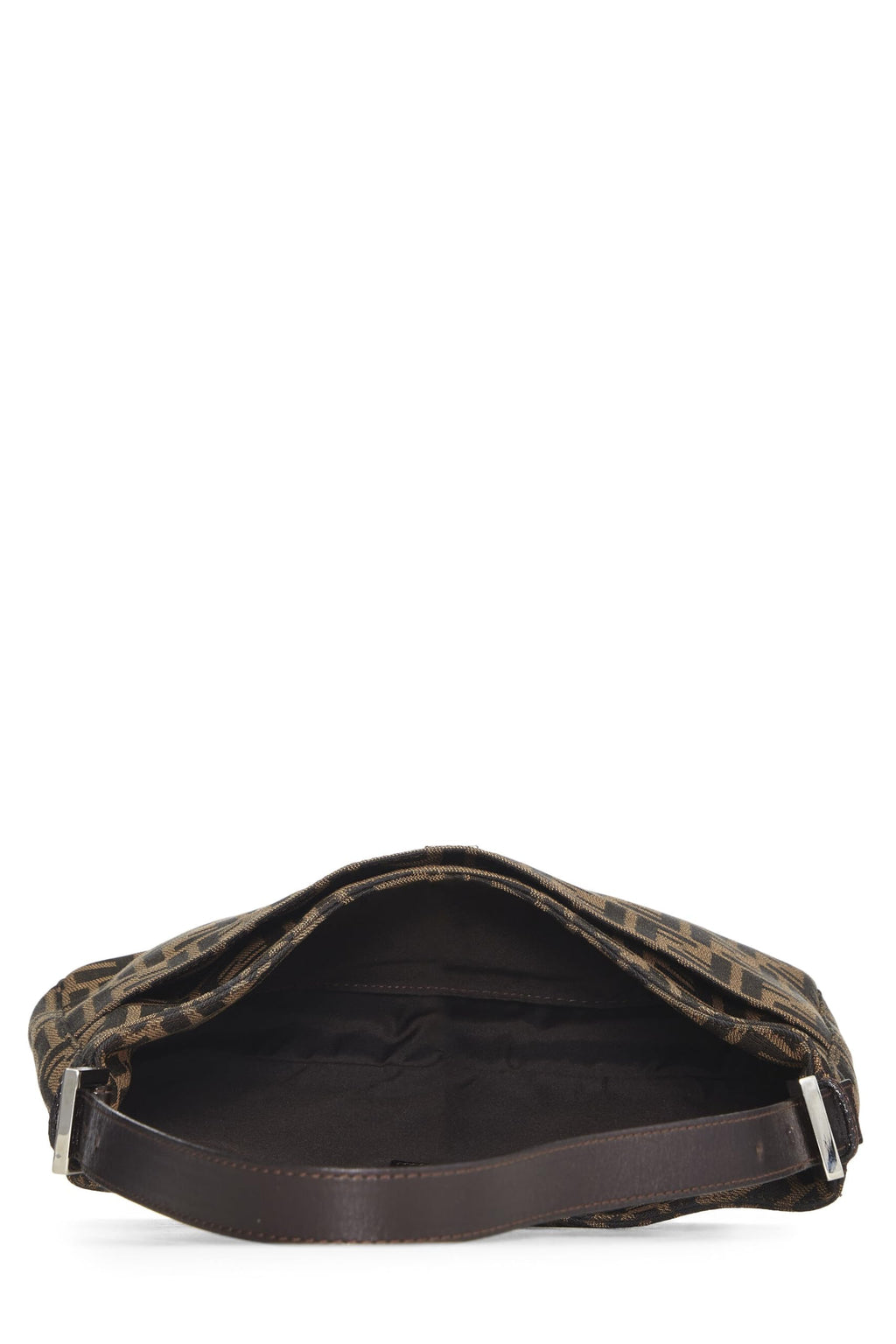 Fendi,  Brown Zucca Canvas Shoulder Bag, Brown