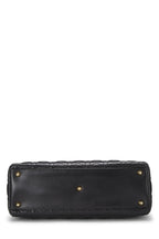 Dior,  Black Cannage Leather Lady Dior Large, Black