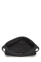 Fendi,  Black Zucchino Canvas Tube Messenger Small, Black