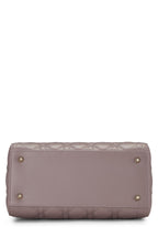 Dior,  Purple Cannage Quilted Lambskin Lady Dior Medium, Purple