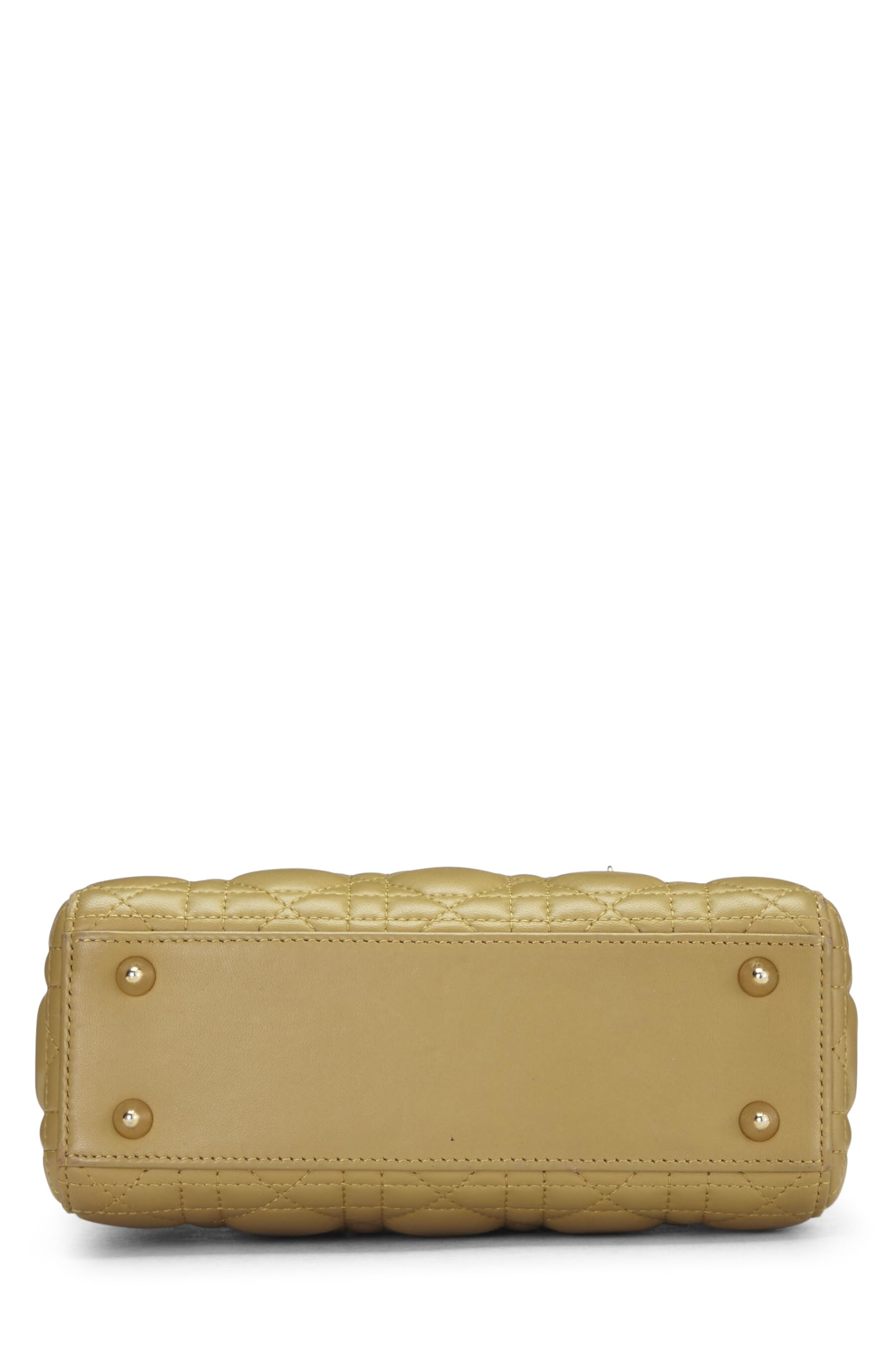 Dior,  Green Cannage Lambskin My ABCDior Lady Dior Small, Green