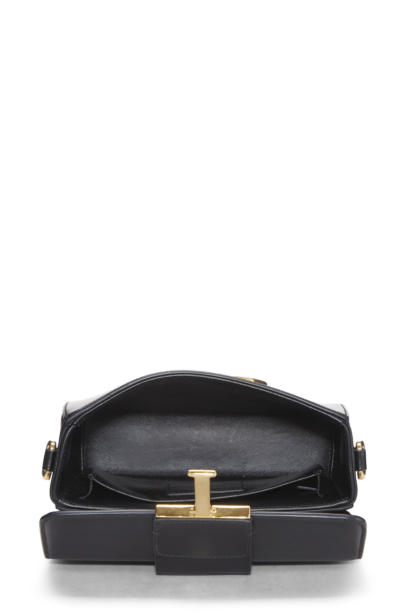 Dior,  Black Calfskin 30 Montaigne Box Bag, Black