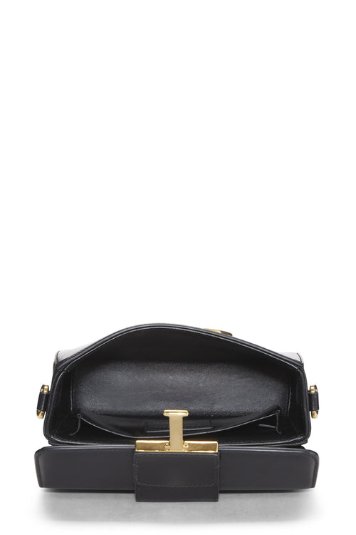 Dior,  Black Calfskin 30 Montaigne Box Bag, Black