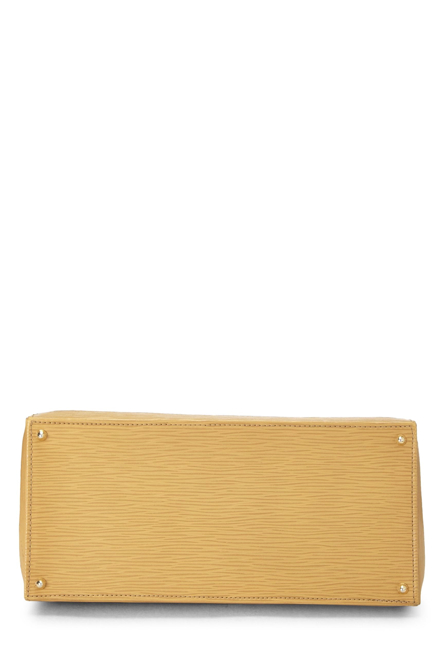 Fendi,  Yellow Zucca 1996 Convertible Handbag Small, Yellow