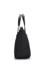 Fendi,  Black Zucchino Canvas Tote Small, Black