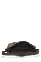 Fendi,  Brown Zucca Canvas Shoulder Bag, Brown