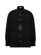 Overshirt Cotton Jacket Black Dior