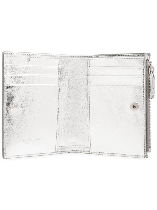 Bottega Veneta 24 ss Laminated Leather Wallet WITH Woven Effect 742330V3QM58101 B0650962272
