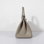 Hermes 35cm Birkin Bag Epsom Leather Grey Gold