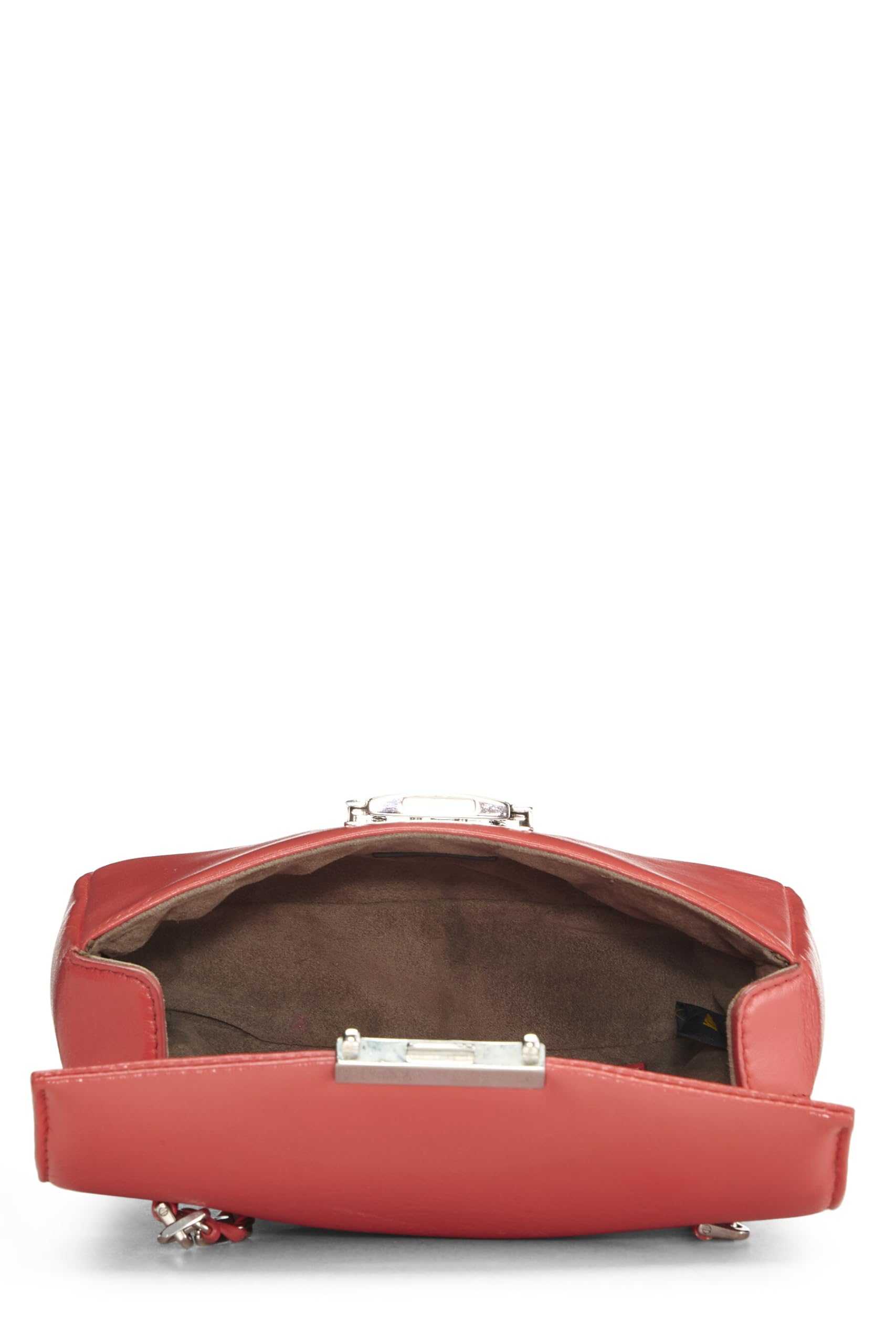 Fendi,  Pink Nappa Leather Be Baguette Mini, Pink