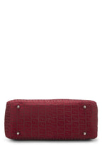 Fendi,  Red Zucchino Canvas Handbag Small, Red