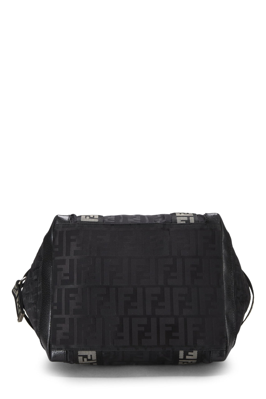 Fendi,  Black Zucca Nylon Tote, Black