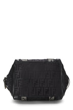 Fendi,  Black Zucca Nylon Tote, Black