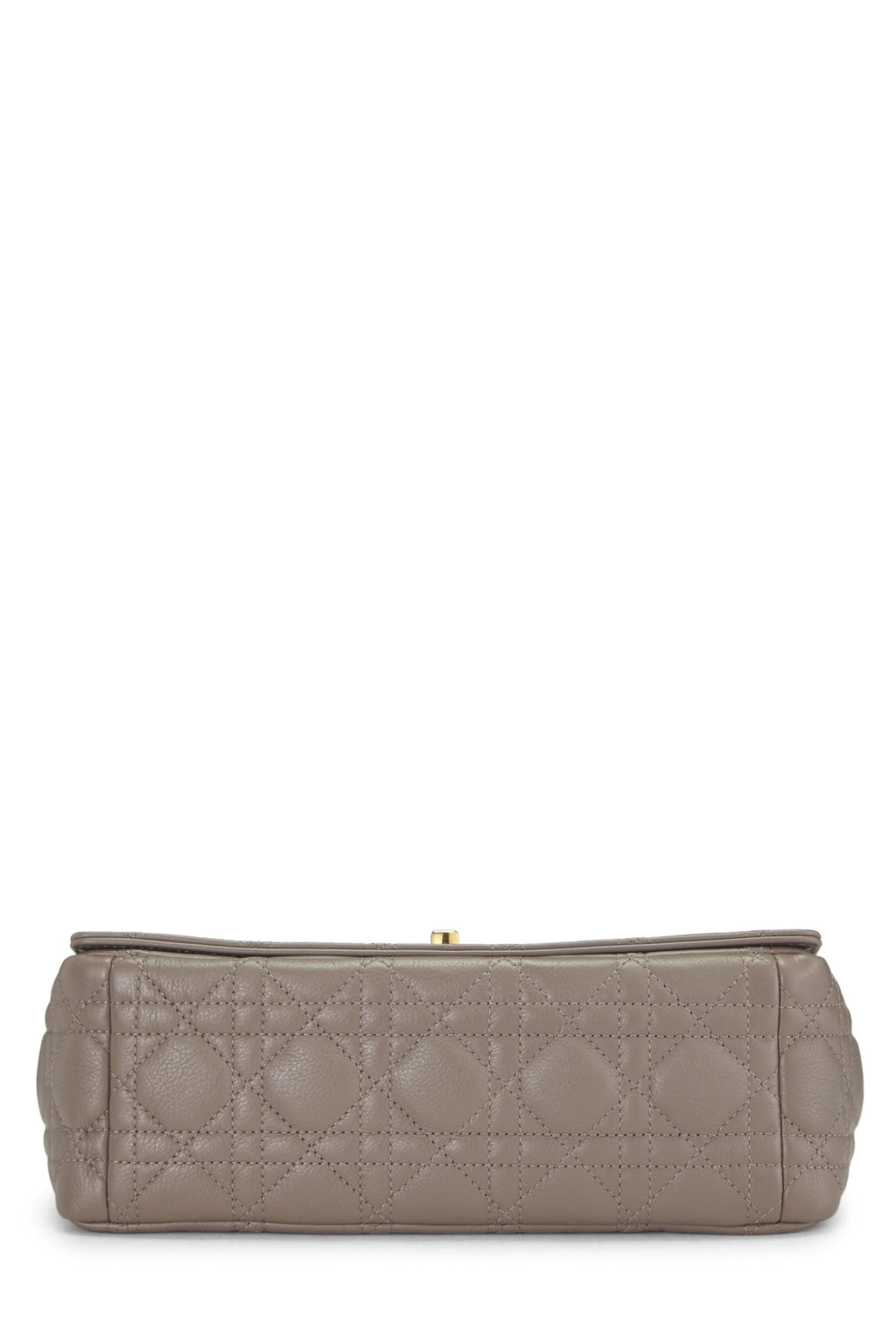 Dior,  Beige Cannage Calfskin Caro Bag Medium, Grey
