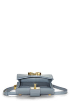 Dior,  Blue Calfskin 30 Montaigne Bag Micro, Grey