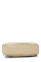 Fendi,  Beige Zucca Nylon Handbag, Beige