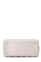 Dior,  Pearly Pink Cannage Quilted Lambskin Lady Dior Medium, Pink