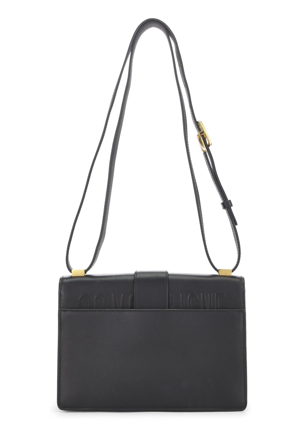 Dior,  Black Calfskin 30 Montaigne Bag, Black