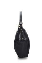 Fendi,  Black Zucca Canvas Chef Hobo, Black