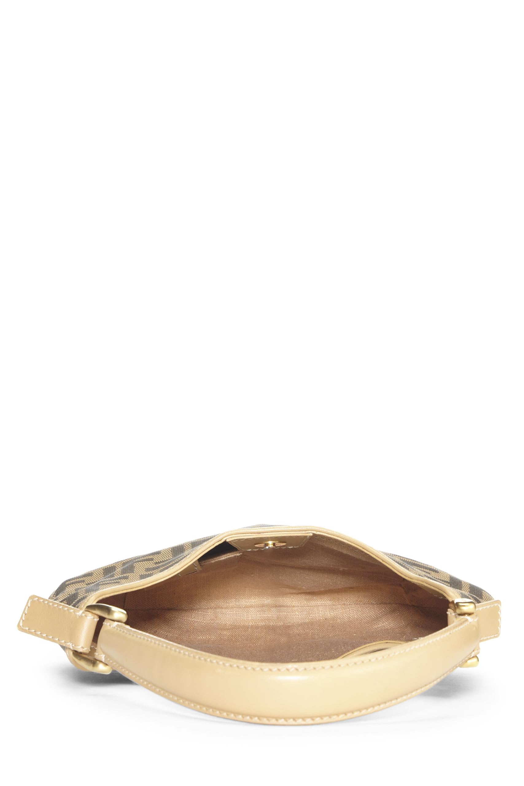 Fendi,  Brown Zucca Canvas Hobo, Brown
