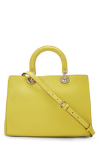 Dior,  Yellow Leather Diorissimo Medium, Yellow