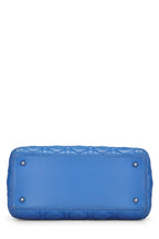 Dior,  Blue Cannage Quilted Lambskin Lady Dior Medium, Blue