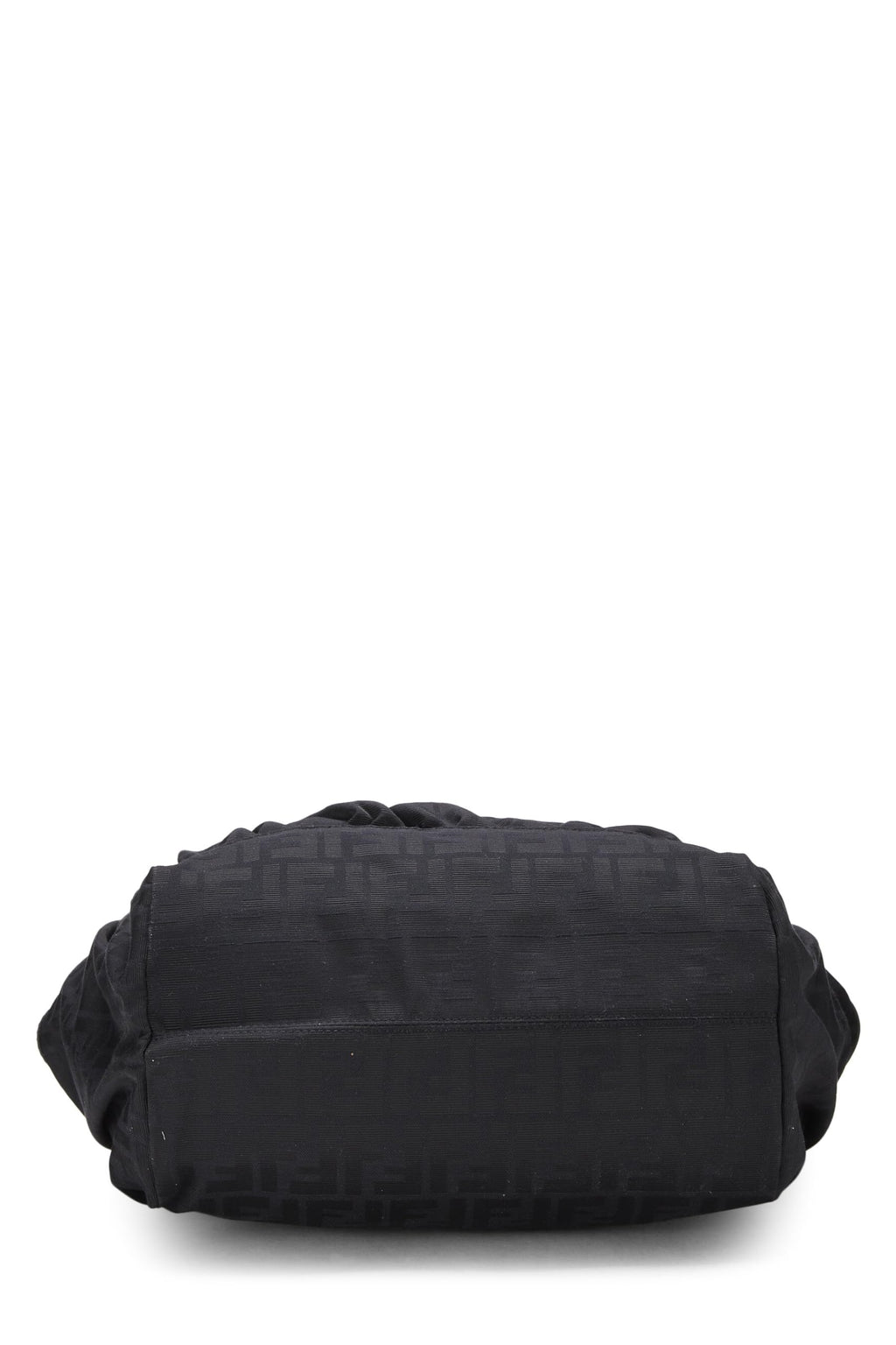 Fendi,  Black Zucca Canvas Chef Pocket Tote Large, Black