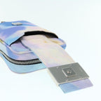 FENDI Zucca Canvas Shoulder Bag Light Blue62025A