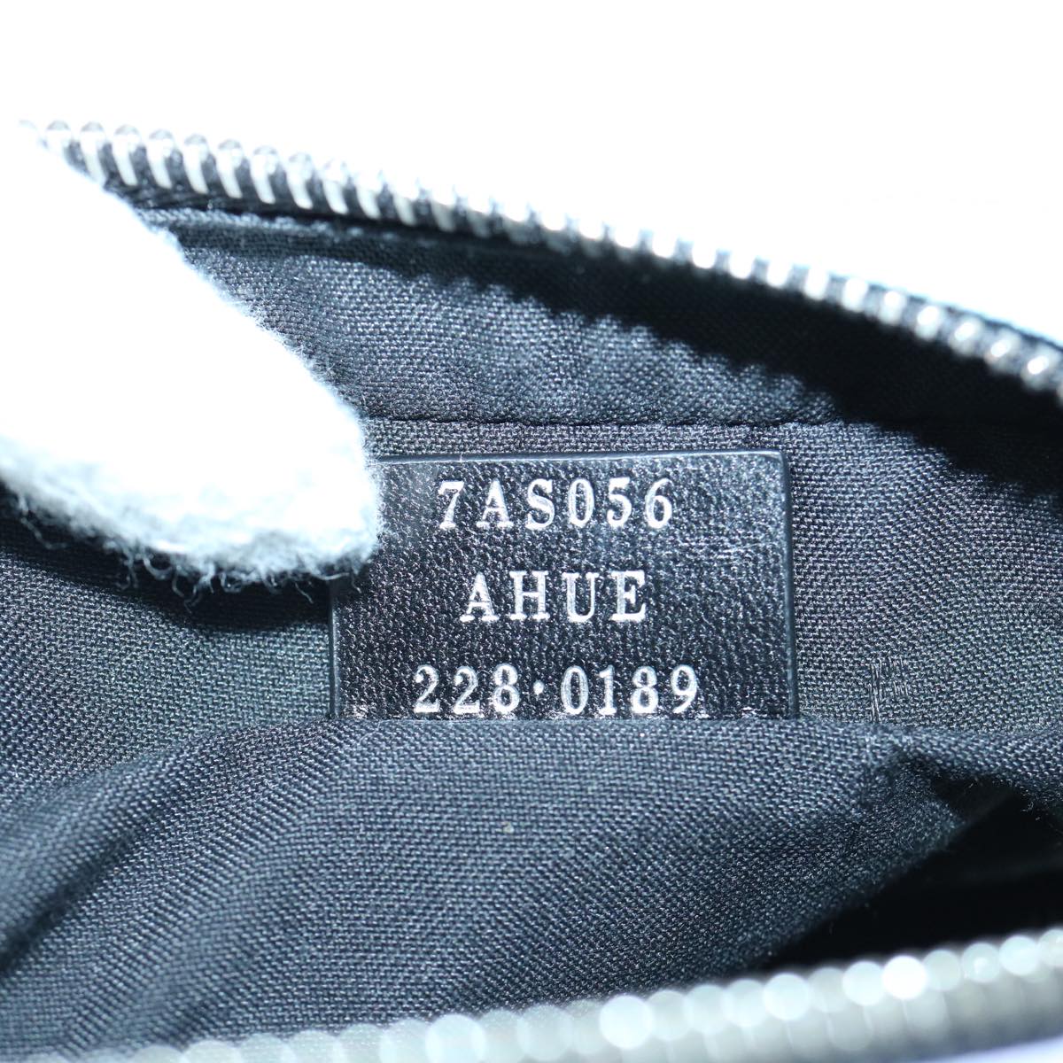 FENDI Zucca Canvas Shoulder Bag Light Blue62025A