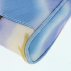 FENDI Zucca Canvas Shoulder Bag Light Blue62025A