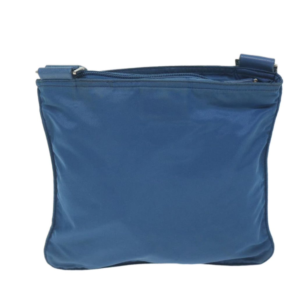 PRADA Shoulder Bag Nylon Blue  62074
