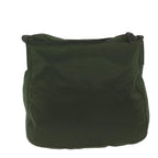 PRADA Shoulder Bag Nylon Khaki  62076
